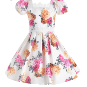 Robe fleurette