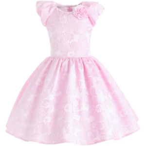 Robe rose claire